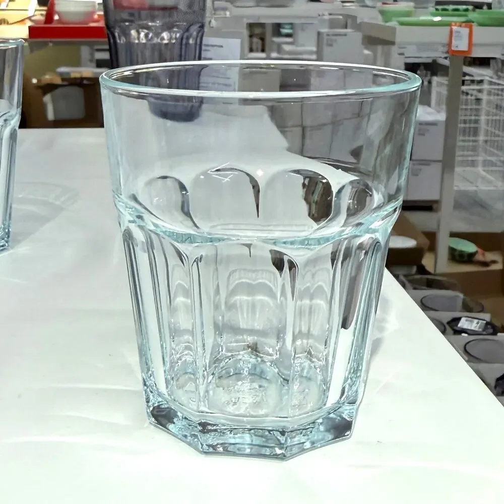 IKEA POKAL Clear 9 oz Glass (Set of 6)